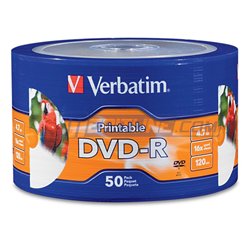 DVD-R PACK x50, 4.7GB, 16X,120MIN-IMPRIMIBLE